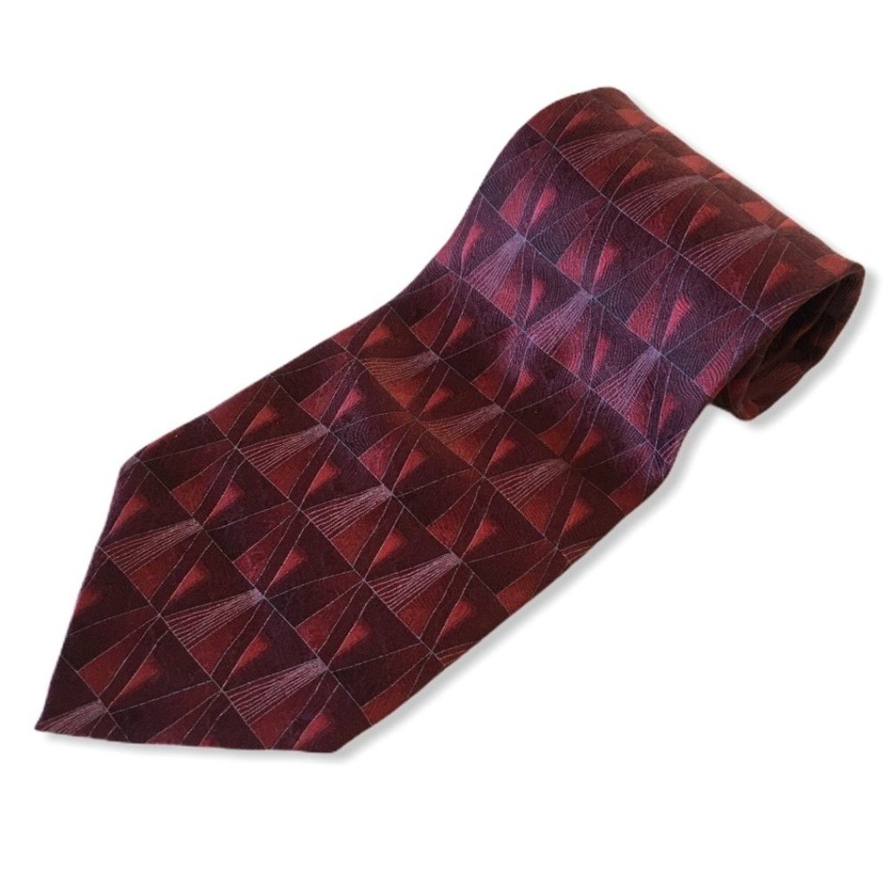 🌞3/25 Puritan | Men's Tie Red print